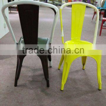 Modern Cheap Iron Frame Industry Metal Chair With Office Furniture photo-2