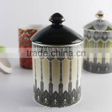 China Supplier New Premium Custom Christmas Wholesale Ceramic Unique Candle Jars Holder Cup photo-4