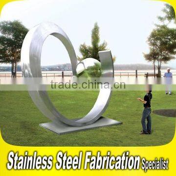 Stainless Steel Sculpture Metal Fish Sculpture Outdoor Sculpture photo-6