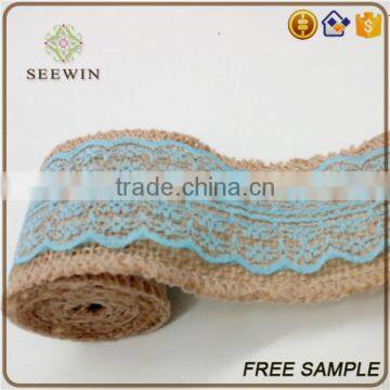 High Quality Lace Green Ribbon for Wedding Packing photo-3