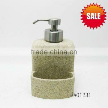 EA01231 soap cap dispenser with sponge for home decor or hotel usage