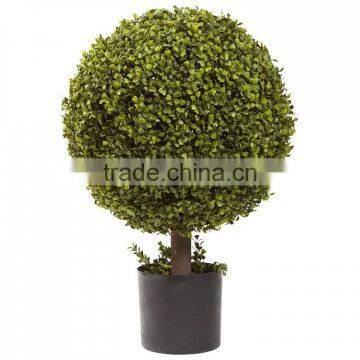 6ft Artificial Green Boxwood Spiral Potted Topiary Trees photo-2