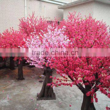 Artificial Peach Blossom Flower Tree for Graden Decoration