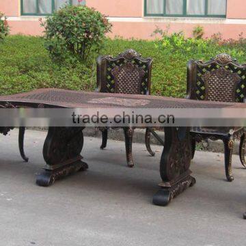 All Weather Furniture Outdoor Tables Metal photo-3