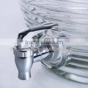 Machine Made Commercial Magic Glass Drink Water Dispenser With Silver Tap photo-3