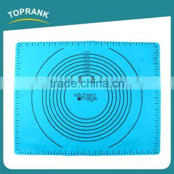 Toprank Hot Sale Durable Non-stick Silicone Baking Mat Dough Pastry Rolling Mat Large Silicone Pastry Mat With Measurements