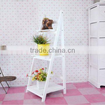 Multi-functional Wooden Ladder,bookshelf Ladder