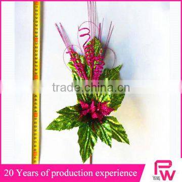 Christmas Wall Hanging Decorations Glitter Twigs Christmas Flowers for Christmas Market photo-3