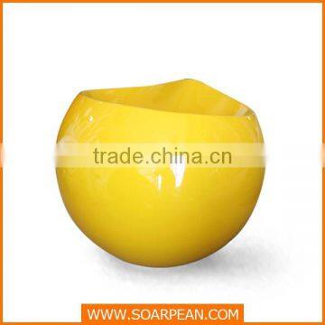 Hot Selling Standing Chair Fiberglass Apple Stool Chair photo-2