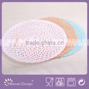 pvc woven mesh placemats