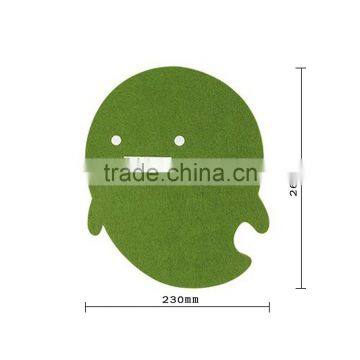 Colorful Shaped Wool Felt Mouse Pad photo-6