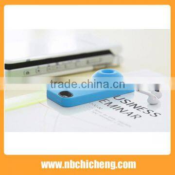 Silicone Microphone Cover, Mobile Silicone Loudspeaker, Silicone Cable Winder photo-4