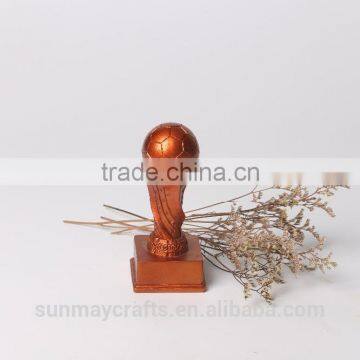 Wholesale New Design Resin World Cup Trophy for Sale photo-2