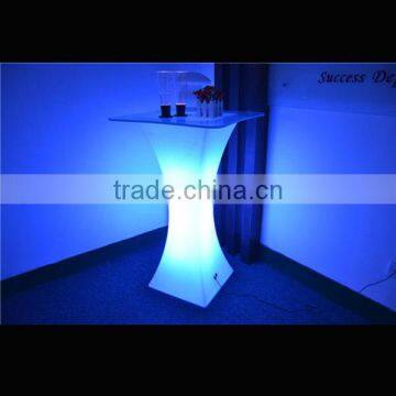 2017Hot Led Fashionable Big Party Exhibition Glowing Led Cocktail Table photo-2
