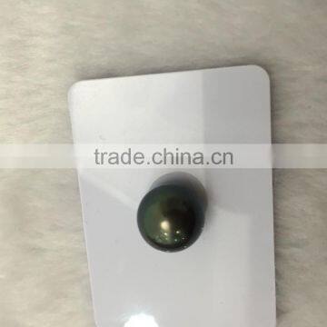 11-12mm Genuine Black Tahitian Pearl Beads For Jewelry Making photo-3