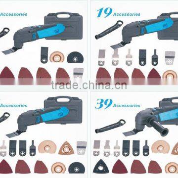 Hot 37pcs 220w As Seen On TV Portable Multi-Task Oscillating Vibrating Electric Power Cutting Saws