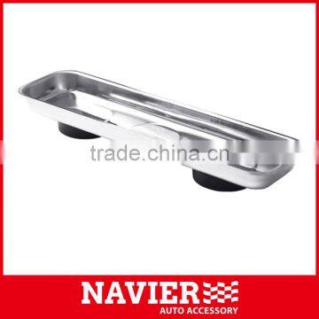 Square Stainless steel magnetic parts tray