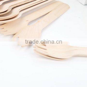 Manufacture 24pcs Disposable Wooden Forks/knife/spoon photo-2
