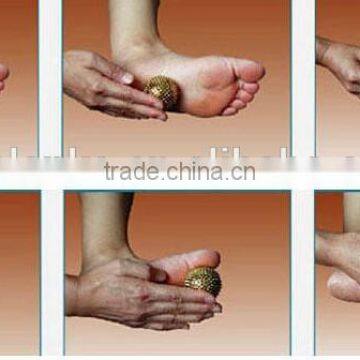 Dia.3.2/4.7/5.5cm Gold or Silvery Magnetic Hand Massager photo-5