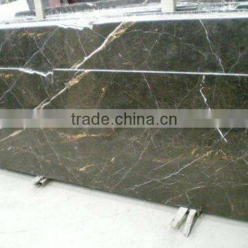 chocolate brown marble slab