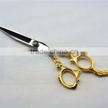 2015 New YF0478Japanese steel zodiac Rabit hair scissor