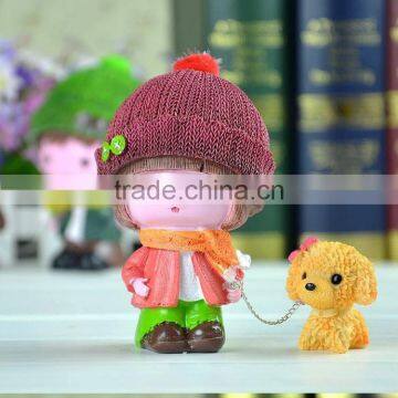 Mini CUTE Fashional Resin Decoration ,Couples Doll Furnishing Articles,Lovely Car Interior Car Decoration photo-2