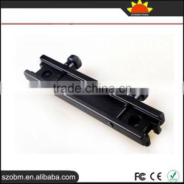Aluminum Alloy Tacitcal Flashlight Scope Mount 21mm Guide Rail Weaver photo-2