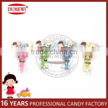 Caprine Shape Whistle Marshmallow Lollipop Candy Cotton Candy photo-3