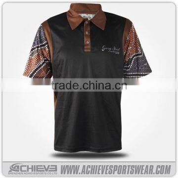 Custom Made Embroidered Logo Men Polo Shirt