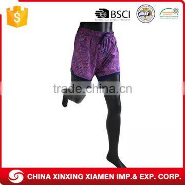 China Top Ten Selling Products Womens Custom Spandex Running Sports Shorts