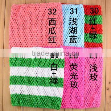 Wholesale 2015 Hot Sale New Arrival 24cm X 32cm Baby Girl 12Inch Crochet Tutu Tube Tops Chest Wrap Wide Crochet Headbands photo-4