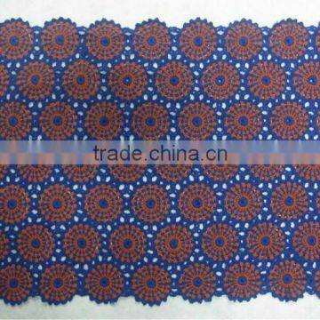 New Design Crochet Fabric With Circle Pattern