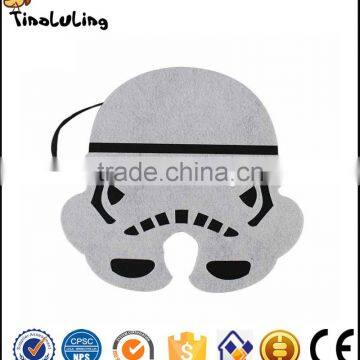 Superhero Mask White Army Elemental Eye Mask Halloween Children 's Day Gift photo-3