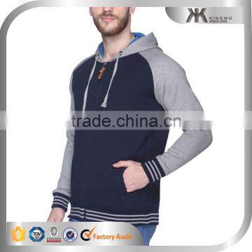 Mens Latest Custom Bomber Jacket With Hoody Varsity Jacket Men's Clothing photo-3