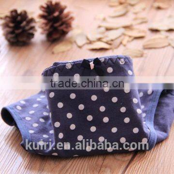 Bow Tie Ladies Cotton Underwear Women Cute Cartton Panties Wholesale Factory photo-2