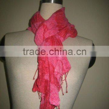 Raw Silk Scarf