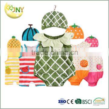 Wholesale organic cotton romper baby clothes newborn