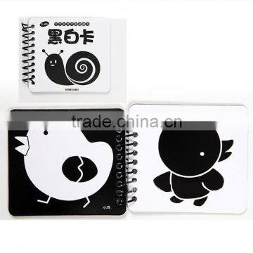Custom Wire-o Book Printing Cheap Children Alphabet Learning Card Lamination Cover Book photo-2