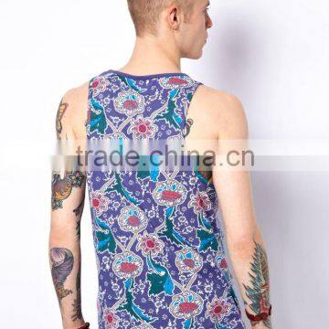 All Over Floral Print Chest Pocket Vests photo-2