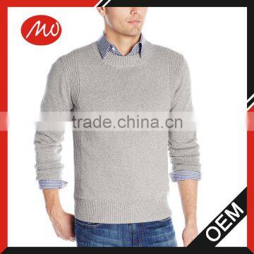 Men's Basic Style Roll Neck Cashmere Sweater photo-6