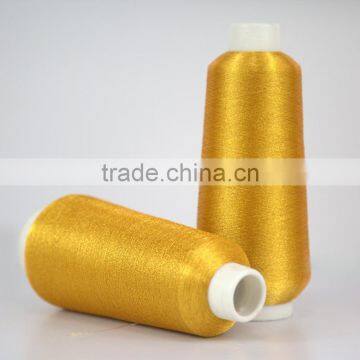 150d/300d/600d polyester metallic yarn for knitting