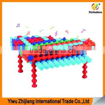 Novel Intelligent Connecting Building Block Plastic Bamboo Blocks for Kids