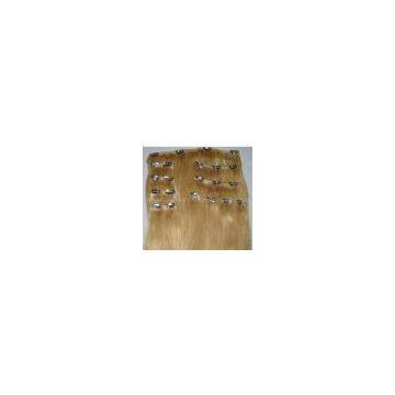 100% Human Hair Wefts, Clip in hiar (11)