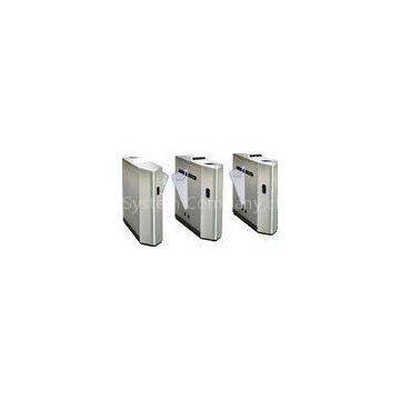 Pedestrian Control Flap Barrier 100W , 500MM Channel Width