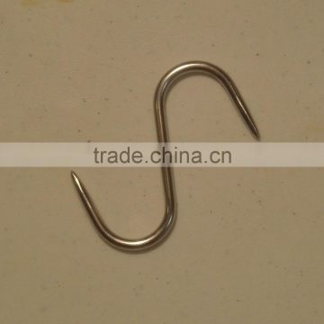 Stainless Steel meat hook,food hook,butcher hook,boning hooks,bacon hangers,sausage hook