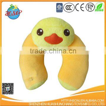 animal stuffed U sharp plush pillow