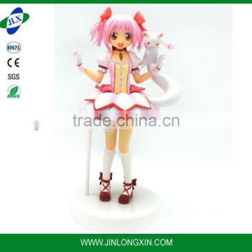 The fox girl Lovely doll Pink skirt beauty nude sexy figures