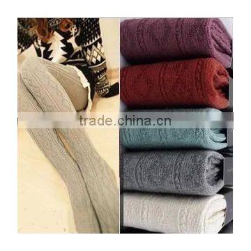 Made In China Latest Hot Selling Spring Summer Neon Candy Color Knitting Cotton Ladies Girls Tights