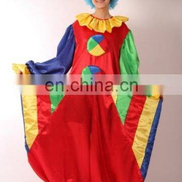 Wholesale Carnival Party Colorful Clown Costumes