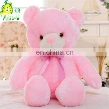 Wholesale Cute High Quality Stuffed Soft Plush LED Toys Night Lighting Colorful Bear